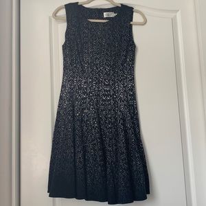 Eliza J Dress, Black & Grey, Size 4P